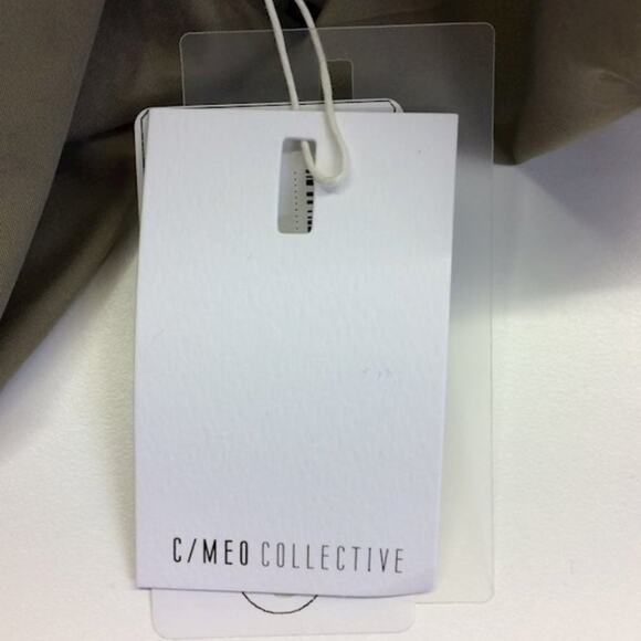 NWT C/MEO COLLECTIVE ENTAIL DRESS SAGE- 4 - Picture 11 of 12